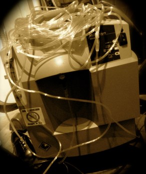 The air hose they gave me is probably long enough for me to walk to the grocery store a mile away.