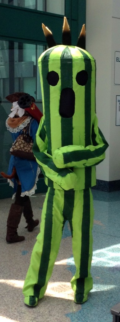 Cactus Man? Odd cucumber dude? Clearly, I'm not up to date on the latest characters.